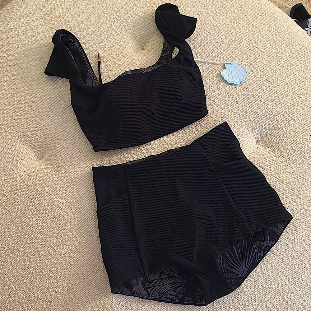 POPFLEX Black Bikini Top